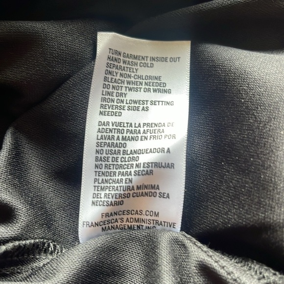 Francesca’s - red floral mini dress - size M - Picture 7 of 7